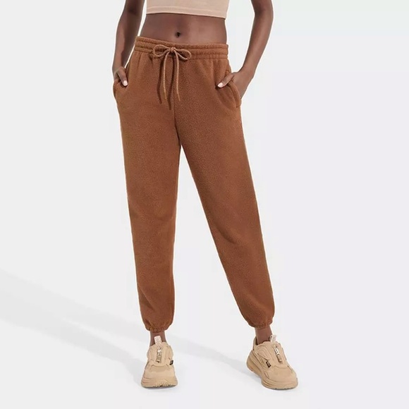 UGG Pants - UGG Women's Cassady Micro UGGfluff Pant Brown Women's Size Medium